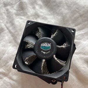 Cooler Master Black PC Case Fan - 80mm
